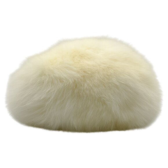 Christian Dior Vintage White Fur Sac Renard Bijoux - Picture 6 of 8